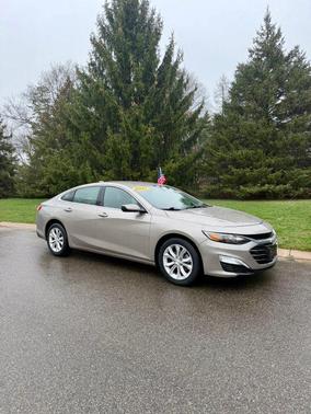 Gray 2022 Chevrolet Malibu FWD LT Sedan