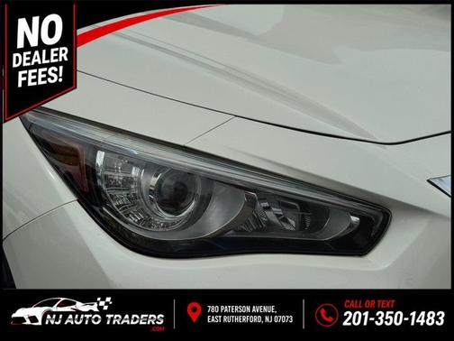 Pure White 2019 INFINITI Q50 3.0t LUXE