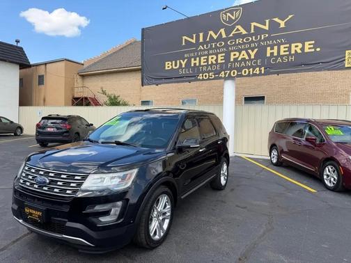 Shadow Black 2017 Ford Explorer Limited