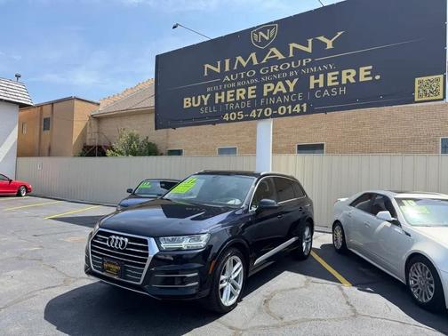 Ink Blue Metallic 2017 Audi Q7 3.0T Prestige
