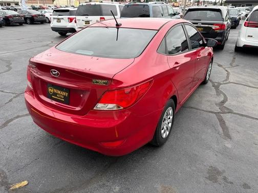 Boston Red Metallic 2016 Hyundai Accent SE