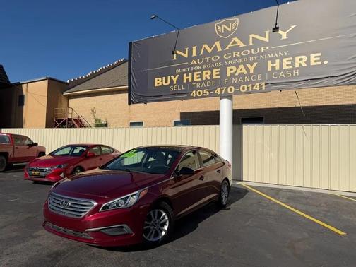 Scarlet Red 2017 Hyundai SONATA SE