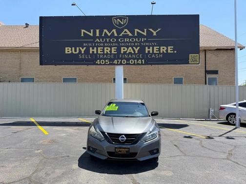 Gun Metallic 2018 Nissan Altima 2.5 SR