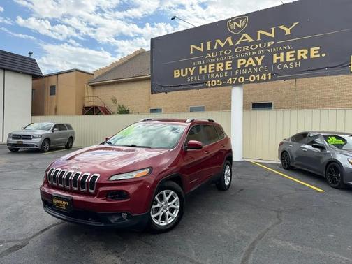 Deep Cherry Red Crystal Pearlcoat 2015 Jeep Cherokee Latitude