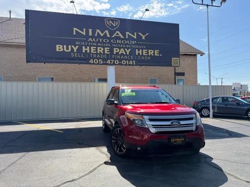 Ruby Red Metallic Tinted Clearcoat 2013 Ford Explorer XLT