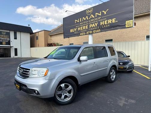 Alabaster Silver Metallic 2013 Honda Pilot EX-L