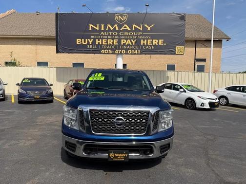 Deep Blue Pearl 2018 Nissan Titan SV