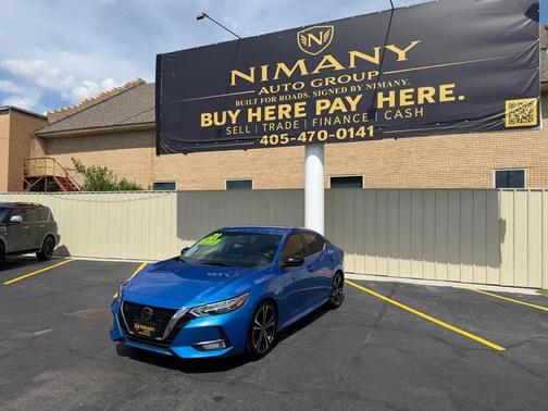 BLUE 2021 Nissan Sentra SR