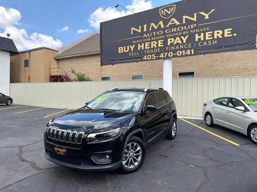 Diamond Black Crystal Pearlcoat 2019 Jeep Cherokee Latitude Plus