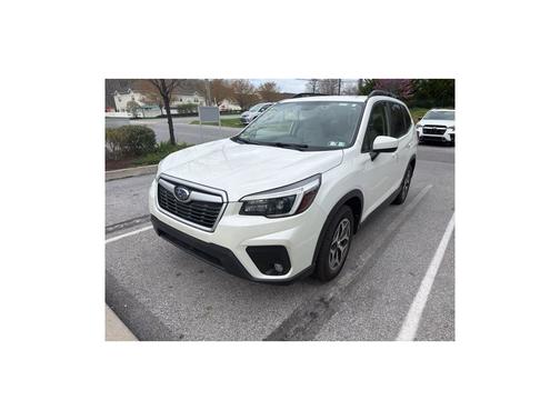 Crystal White Pearl 2021 Subaru Forester Premium