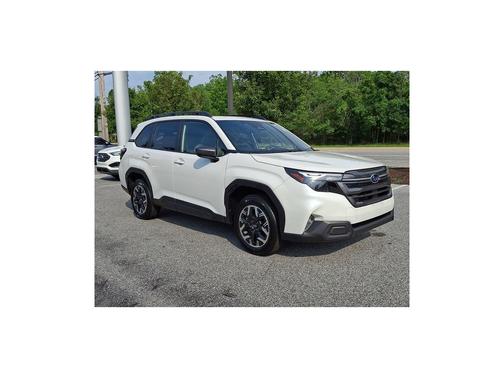 Crystal White Pearl 2025 Subaru Forester Premium