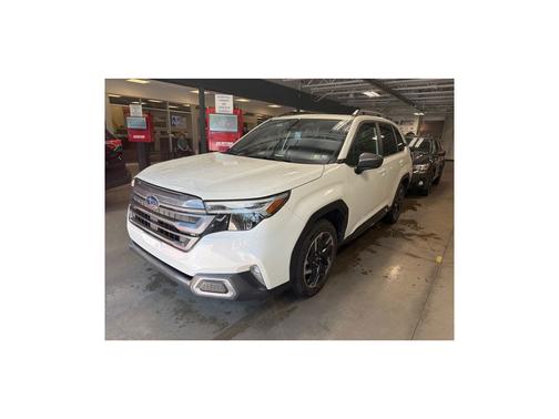 Crystal White Pearl 2025 Subaru Forester Limited