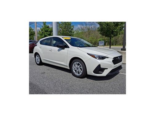 Crystal White Pearl 2024 Subaru Impreza Base