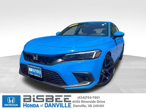 Boost Blue Pearl 2024 Honda Civic