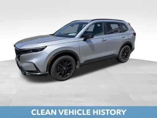 Solar Silver Metallic 2025 Honda CR-V Hybrid