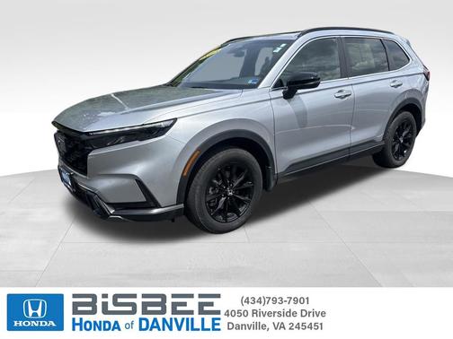Solar Silver Metallic 2025 Honda CR-V Hybrid