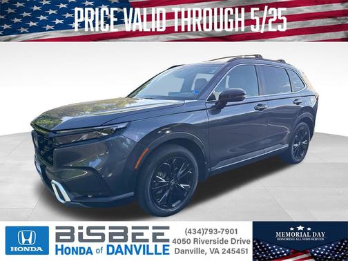 Meteorite Gray Metallic 2024 Honda CR-V Hybrid