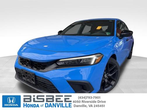 Boost Blue Pearl 2022 Honda Civic