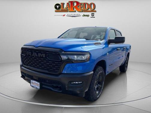Hydro Blue Pearlcoat 2026 RAM 1500 Warlock Crew Cab 4x4 5'7' Box