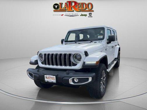 Bright White Clearcoat 2026 Jeep Wrangler 4-Door Sahara 4x4