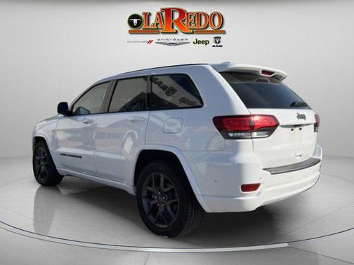 Bright White Clearcoat 2021 Jeep Grand Cherokee 80th Anniversary 4x2