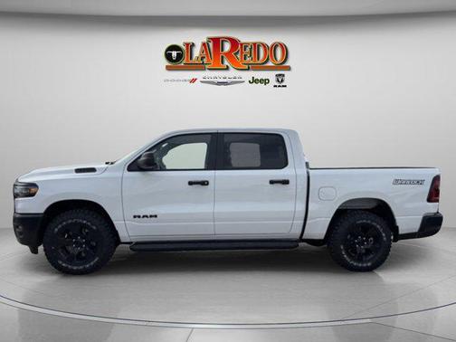 Bright White Clearcoat 2026 RAM 1500 Warlock Crew Cab 4x4 5'7' Box