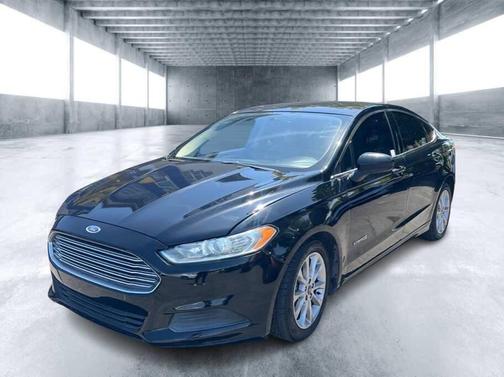 Shadow Black 2017 Ford Fusion Hybrid S