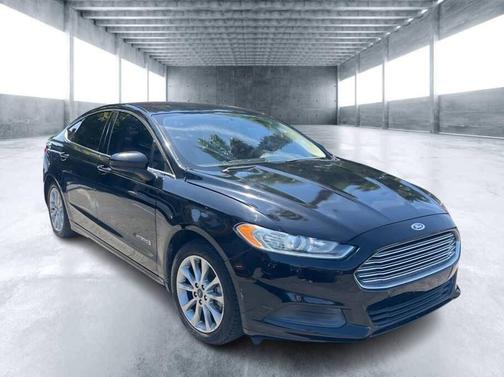 Shadow Black 2017 Ford Fusion Hybrid S