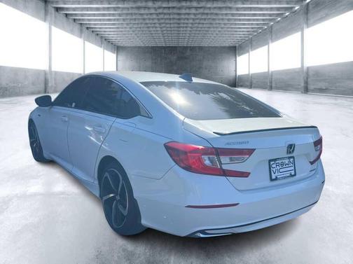 Platinum White Pearl 2022 Honda Accord Hybrid Sport