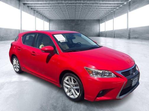 Red 2014 Lexus CT 200h Base 4dr Hatchback