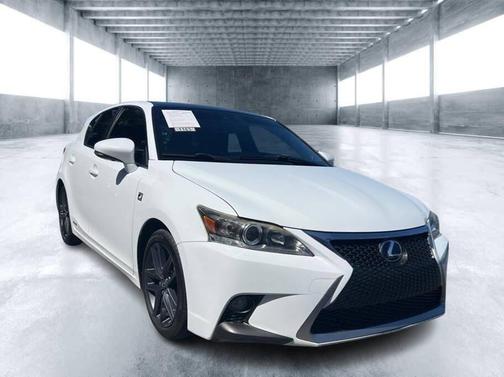White 2014 Lexus CT 200h Base 4dr Hatchback