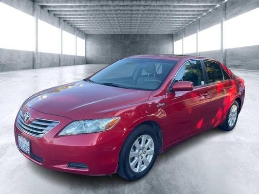 Barcelona Red Metallic 2008 Toyota Camry Hybrid SE