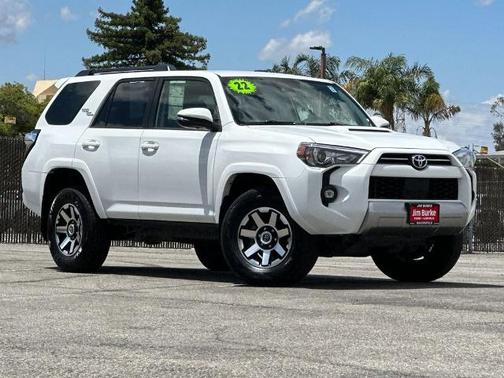 White 2022 Toyota 4Runner TRD OFF ROAD PREMIUM