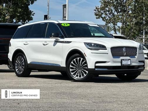 PRISTINE WHITE MET 3C 2023 Lincoln Aviator RESERVE