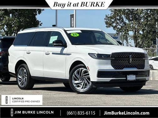 PRISTINE WHITE METALLIC 3C 2025 Lincoln Navigator RESERVE