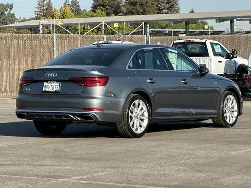 Monsoon Gray Metallic 2019 Audi A4 2.0T QUATTRO PREMIUM