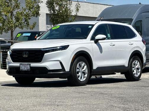Platinum White Pearl 2025 Honda CR-V LX