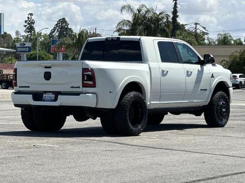 Pearl White 2021 RAM 3500 LARAMIE