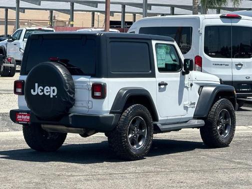 White 2020 Jeep Wrangler SPORT