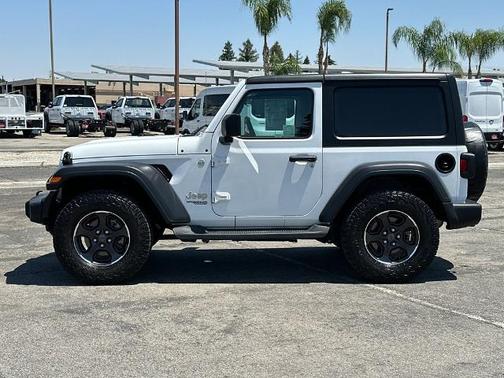 White 2020 Jeep Wrangler SPORT
