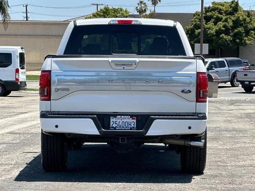 WHITE PLATINUM METALLIC TC 2017 Ford F-150