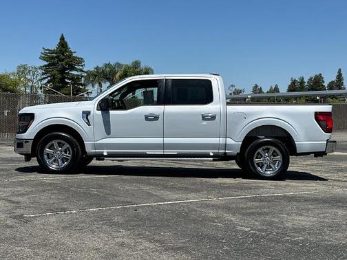 SPACE WHITE METALLIC 2025 Ford F-150 XLT