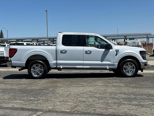 SPACE WHITE METALLIC 2025 Ford F-150 XLT