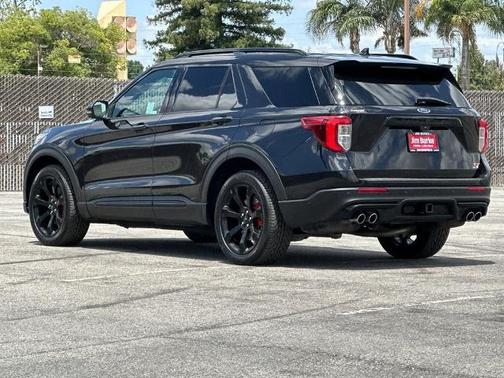 AGATE BLACK METALLIC 2020 Ford Explorer ST