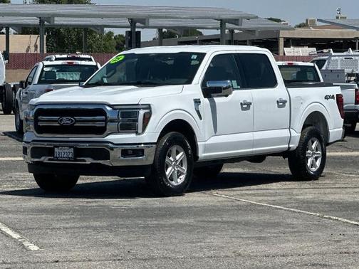 OXFORD WHITE 2025 Ford F-150 LARIAT