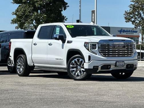 Summit White 2022 GMC Sierra 1500 DENALI