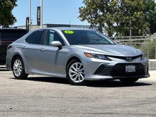 Silver 2021 Toyota Camry LE