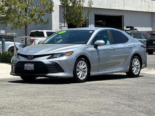 Silver 2021 Toyota Camry LE