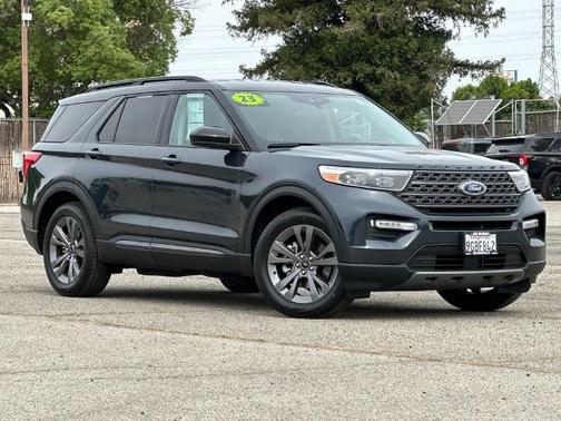 STONE BLUE METALLIC 2023 Ford Explorer XLT