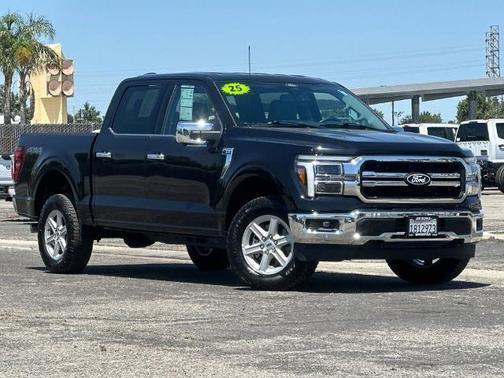 AGATE BLACK METALLIC 2025 Ford F-150 LARIAT